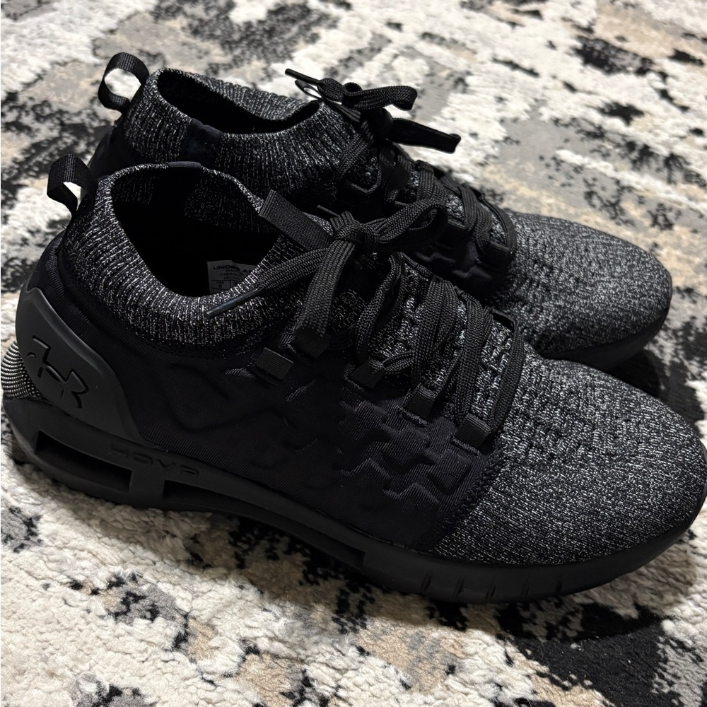 Under Armour Black and Gray Men's Sneakers